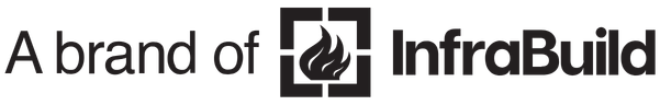 A brand of InfraBuild black logo (1)