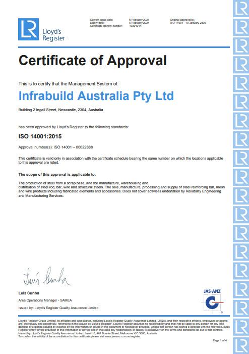 ISO 1400 InfraBuild