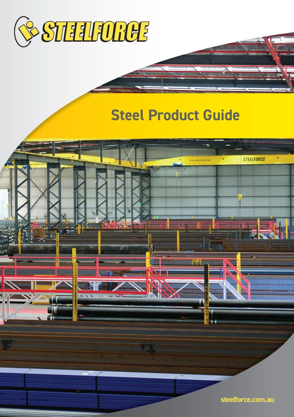 STEELFORCE_Product Guide_2024_A5 front cover