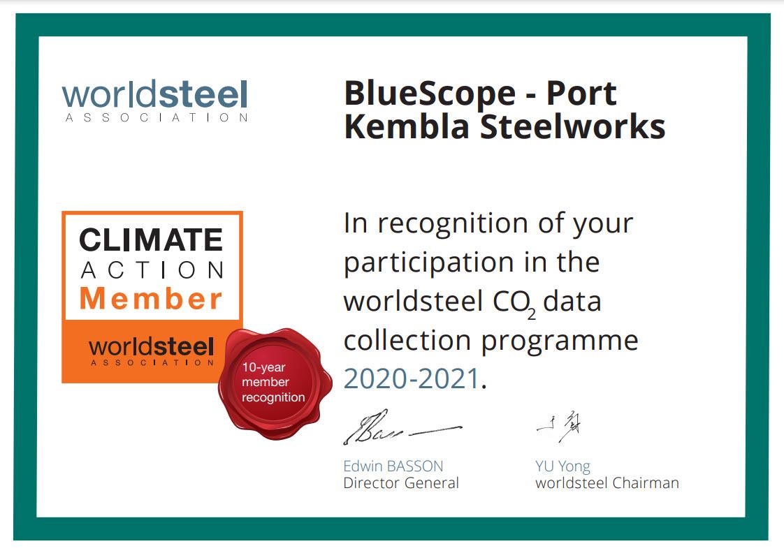 World Steel Association – BlueScope Port Kembla Steelworks